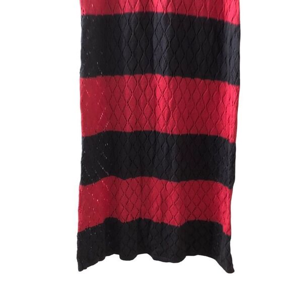Neiman Marcus Striped Knit Dress Sz L - Picture 5 of 6